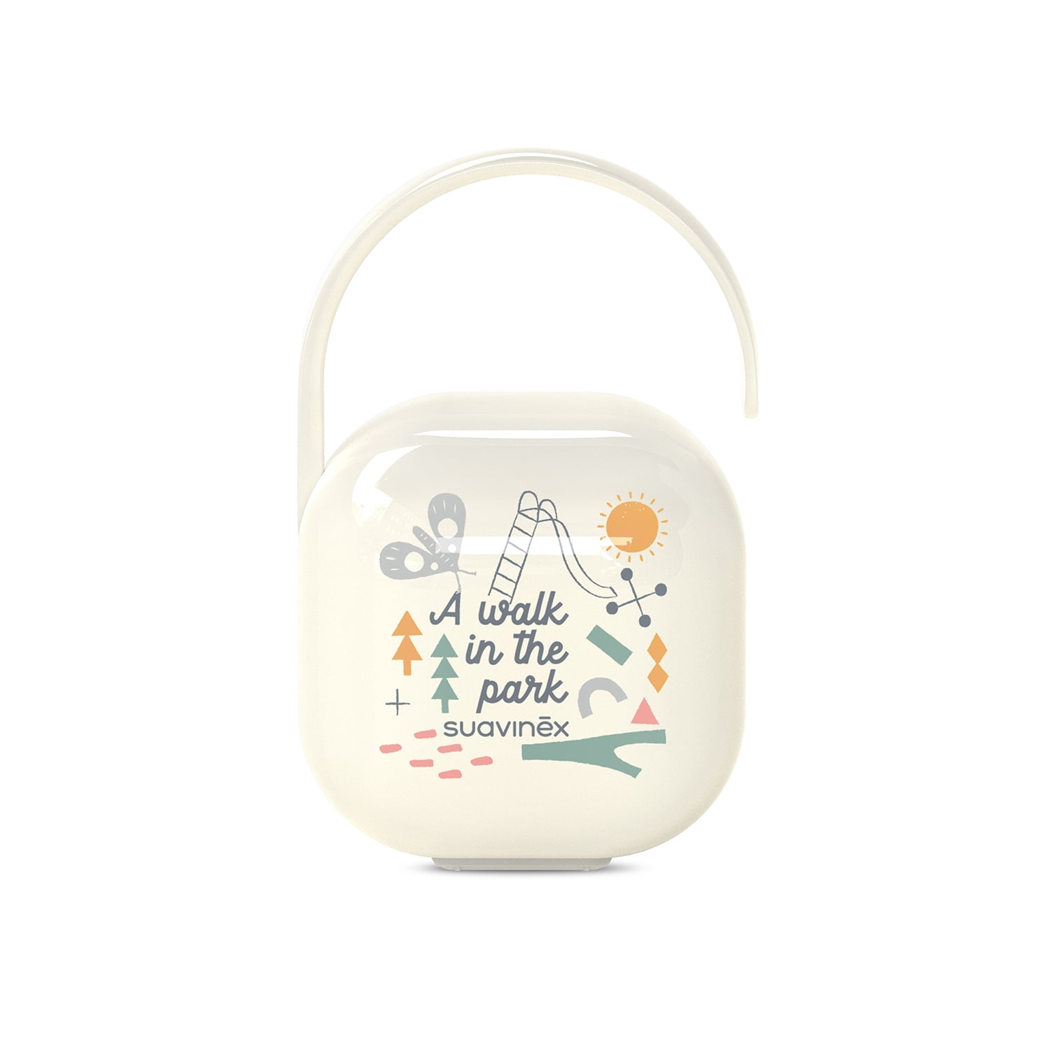 Suavinex - Portachupete A Walk Blanco
