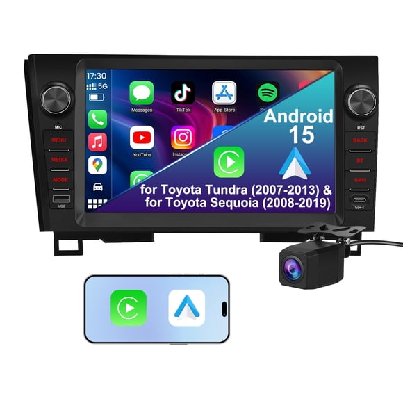 Radio de coche Solvitek 23 cm para Toyota Tundra y Sequoia