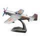 thumbnail image 3 of Modelo De Avión P51 De Simulación A Escala 1:48 Con Base De Exhibición Para El Hogar, La Oficina Y El Dormitorio, Color Rojo, 3 of 5