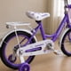 thumbnail image 5 of Bicicleta Infantil Niña Aro 12 Canasto Ruedas Apoyo Mamakids Morado, 5 of 7