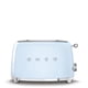 thumbnail image 1 of Tostadora SMEG TSF01PBUS de 2 rebanadas con 6 preajustes, descongelante, azul, 1 of 8