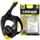 thumbnail image 1 of Máscara integral de snorkel Cressi Bali, color negro y amarillo, talla S/M, 1 of 7