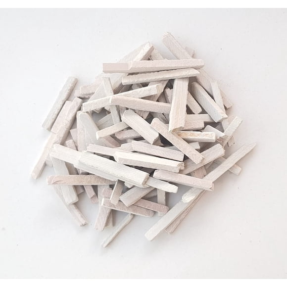 Lápices de Pizarra Tiza Blanca 4-8 mm 250 g