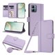thumbnail image 1 of Funda Tipo Libro para Motorola MOTO G Power 2025, Tapa con Imán, Morado Claro, 1 of 6