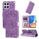 thumbnail image 3 of Funda tipo cartera FOXDOCK para Honor X8 4G , diseño girasol en relieve, cuero PU, cierre magnético, soporte y tarjetero, 3 of 5