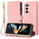 thumbnail image 1 of Funda Cartera para Samsung Galaxy Z Fold 6 Tarjetero Soporte Magnético y Correa Rosa, 1 of 5