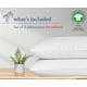 thumbnail image 2 of Fundas de almohada California Design Den 100% algodón orgánico Queen, 2 of 9