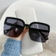 thumbnail image 2 of Gradient Cat Eye Sunglasses for Women and Men - Oversized Semi Rimless Glasses with Hollow Out Earpiece and UV400 Protection, 2 of 5