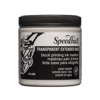 Extensor Base Transparente Speedball Soluble Al Agua 236Ml