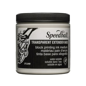 Extensor Base Transparente Speedball Soluble Al Agua 236Ml