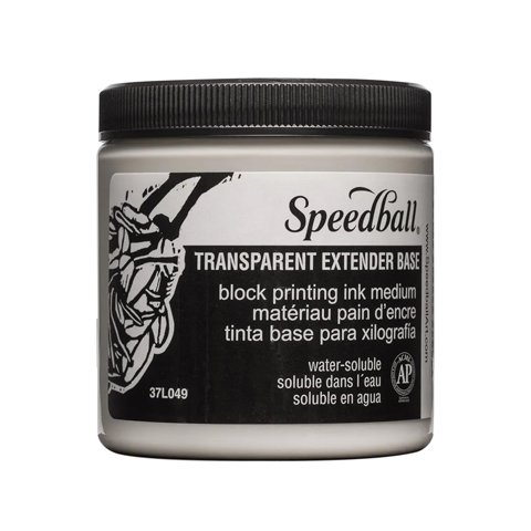 Extensor Base Transparente Speedball Soluble Al Agua 236Ml