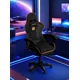 thumbnail image 2 of Silla Gamer Hell Castle Reclinable Con Cojin Lumbar Color Negro Con Naranja, 2 of 6