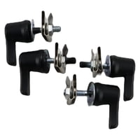 Ioensy - 4 Piezas De Accesorios De Montaje De Alforjas Para Suministros De Motocicletas Touring Glide