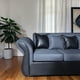 thumbnail image 3 of Sofa seccional Madrid lino/ecocuero Negro gris, 3 of 3