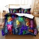thumbnail image 1 of Toytory 3 PCS Comforter Set with 2 Pillowcases,Toytory Bedding Set Sheet Set for Kids Adults,All Season Lightweight, 1 of 5