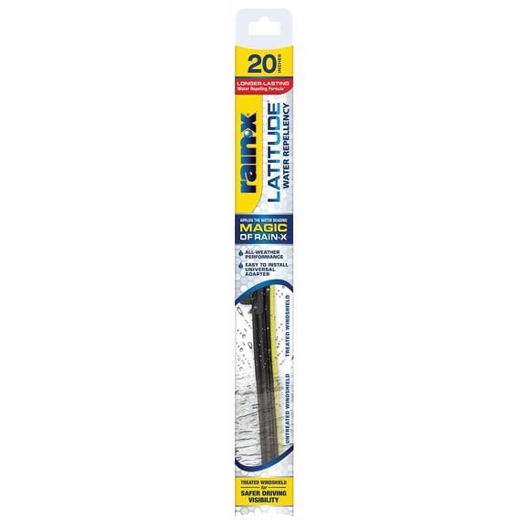 Limpiaparabrisas Rain-X Latitude 2 en 1 de 20 cm, paquete 1