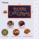 thumbnail image 2 of Felpudo Navideño Fisura 70 × 40 cm de Fibra de Coco, 2 of 7