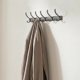 thumbnail image 5 of REGALWOVEN 1 Paquete de Perchero de Pared, Gancho para Abrigos, Perchero para Sombreros, Ganchos de Pared para Colgar en la Entrada, Dormitorio Gris 6 Ganchos, 5 of 5