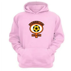 Genérico - Polerón Canguro Cobreloa Rosa Talla S Unisex