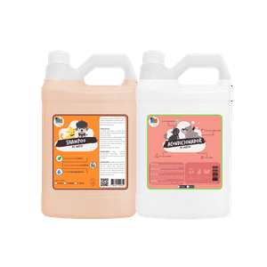 Mascokits - Kit Shampoo & Acondicionador Matico 1 Galón Perros Mascotas