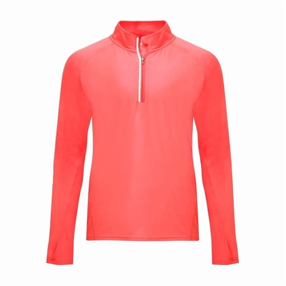 Poleron Deportivo Hombre Coral Fluor