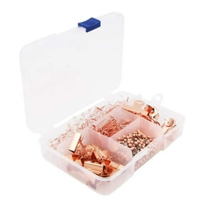 Total Click - Kit 500 Piezas Papeleria Oficina Hogar Escuela Estilo Oro Rosa 5En1