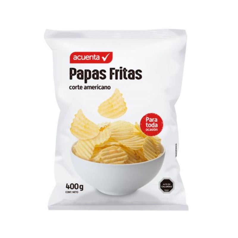 Papas Fritas Corte Americano 400 g Acuenta