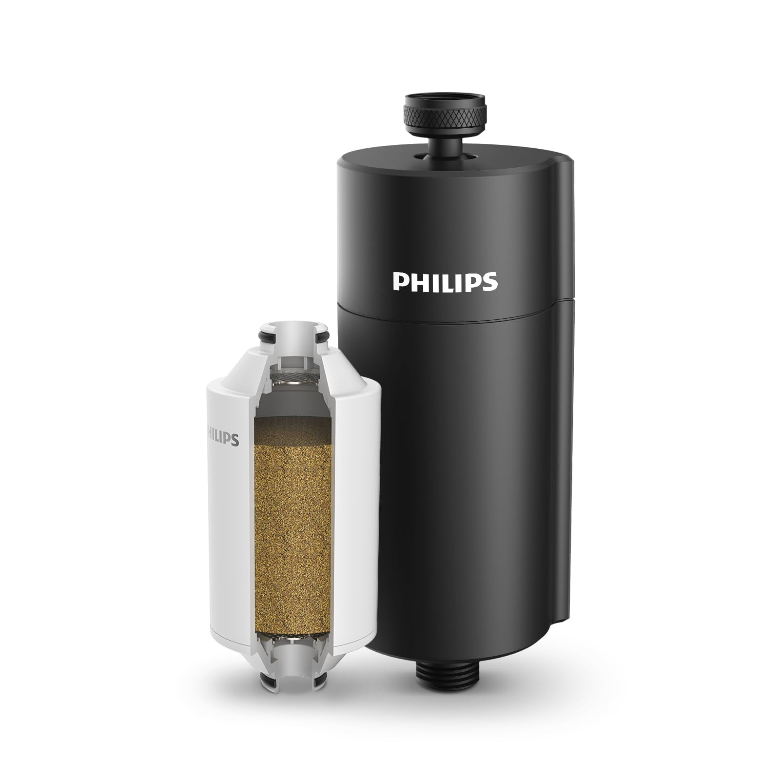 Filtro De Ducha Philips Doble Malla Negro
