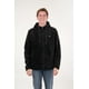 thumbnail image 1 of Poleron Bonded Shaggy Con Gorro Negro Wi8301 Junior, 1 of 3