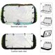 thumbnail image 3 of Funda para Asiento Trasero de Auto Desmarcar Diseño Grandes Ciudades Verdes 120x59x76cm, 3 of 6