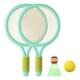 thumbnail image 4 of Raqueta de de Bádminton Duradera para Niños, Juguetes Interactivos para Padres E Hijos para Jugadores Principiantes en El Patio Trasero, Jardín , VERDE, 4 of 5