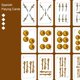 thumbnail image 2 of Baraja Española KKJBU, 1 juego, PVC impermeable, 2 of 8
