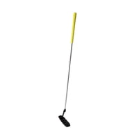 Magideal - Golf Putter Golf Putting Club, Equipos De Agarre Cómodos Y Cómodos Portátiles Para La Práctica De Los Golfistas Diestros Para El Jardín De La Oficina Amarillo