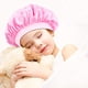 thumbnail image 5 of 3 piezas de gorro de dormir de satén para niños, gorro de noche de seda con banda ancha, para cabello natural, adolescentes, niños pequeños y bebés., 5 of 7