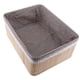 thumbnail image 1 of cesta de almacenamiento de tejido de bambú bocados hechos a mano juguetes caja de almacenamiento 40x30x16cm, 1 of 5
