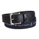 thumbnail image 2 of Cinturón Tommy Hilfiger Cinta Incrustada Negro Azul Marino Talla 44, 2 of 3