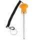 thumbnail image 1 of Accesorios De Pasador De Pila De Pesas, Pin Multiusos De Acero Inoxidable Para Máquina De Pesas, Color Naranja, 8x100mm, 1 of 5