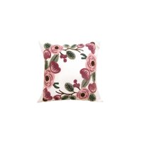 Genérico - Set De 2 Fundas Bordadas 45X45 C12