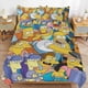 thumbnail image 1 of Funda Nórdica De Los Simpson Ropa De Cama De Microfibra Estampado 3d Edredón Ligero De 3 Piezas Te Trae La Visión, 1 of 3