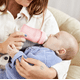 thumbnail image 4 of Mamadera De Vidrio Healthy 150 ml Rosado, 4 of 6