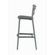 thumbnail image 5 of Piso Taburete Silla alta bar cocina Danessa 75cm Gris Oscuro, 5 of 7