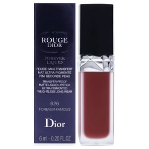 Christian Dior - Rouge Dior Forever Liquid Matte - 626 Forever Famous De Para Mujeres - Lápiz Labial De 0,2 Oz
