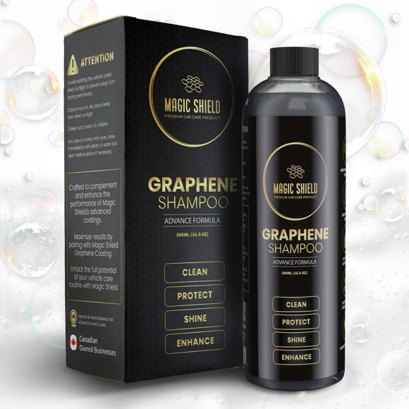 Champú para coche Magic Shield Graphene, pH neutro, 473 ml