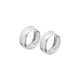 thumbnail image 1 of Aros LP3775-4/1 Lotus Silver Mujer Hoops, 1 of 2