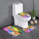 thumbnail image 1 of Juego de 3 Alfombras de Baño My Singing Monsters Terciopelo Coral, 1 of 6