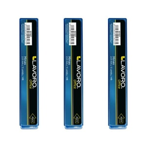 Pack 2 Tubos Minas 2.0Mm Hb 5 Unid. Lavoro Gris Oscuro
