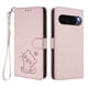 thumbnail image 1 of Funda de Gato tipo Libro para Google Pixel 9 Pro XL 5G, Rosa, 1 of 6