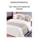 thumbnail image 4 of Camino De Cama Cubrecama Elegante Decorativo Diseño 43x210cm beige, 4 of 4