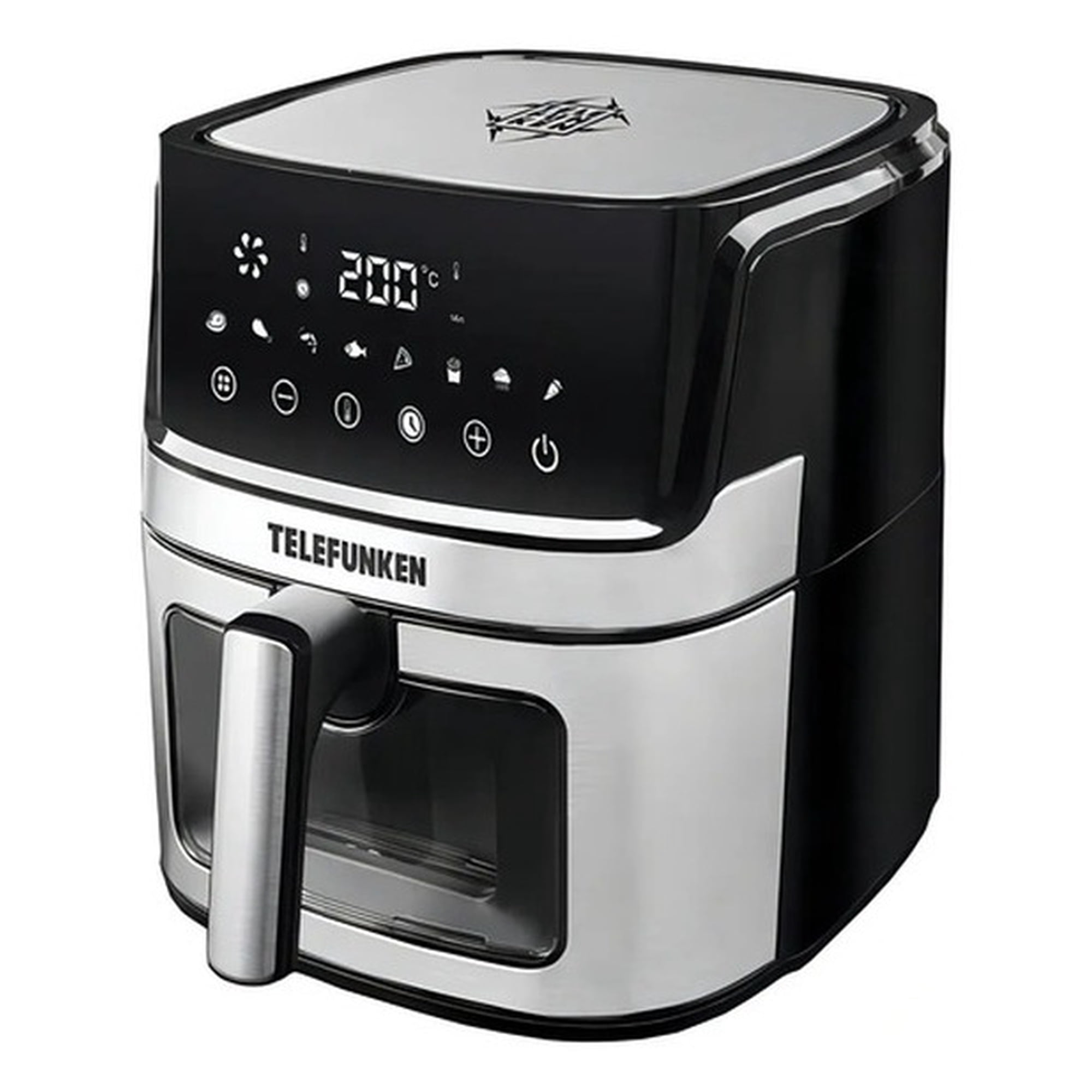 Freidora De Aire Air Fryer 7 Niveles 6.9 L Digital Modelo Easy Fryer Marca Telefunken