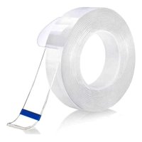 Gen - Cinta Adhesiva Doble Faz Transparente 2Mm 30Mm 3 Metros Multicolor